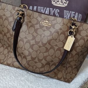 Coach Signature Ava Tote Shoulder Bag